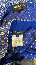 Load image into Gallery viewer, Chanel Contemporary Style Blue Blouse and Pants Set FR 36/38