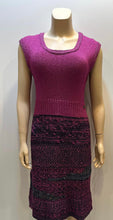 Load image into Gallery viewer, Chanel Raspberry Knit Dress FR 42 US 6/8