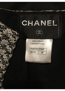 Very Rare Chanel 15C 2015 Cruise Paris-Dubai Tweed Glitter Jacket FR 46 US 4-14