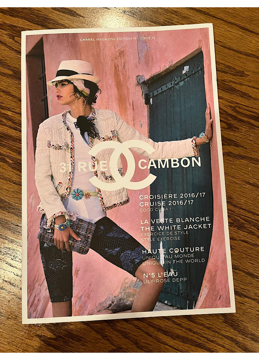 超美品の 31 Chanel/シャネル RUE メティエダール マガジン CAMBON 