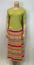 Load image into Gallery viewer, Chanel 00C 2000 Cruise Multicolor Stripe Maxi Long Skirt FR 34 US 4