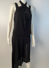 Load image into Gallery viewer, Chanel 02C 2002 Cruise Resort 2 pc Black Dress FR 38 US 4/6