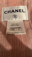 Load image into Gallery viewer, Chanel 12S 2012 Summer Black Metallic Tweed Pink Jacket FR 44 US 8/10