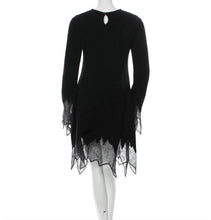 Load image into Gallery viewer, Chanel 09A 2009 Fall Runway Black Sweater Dress FR 34 US 4