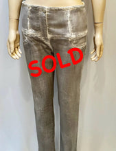 Load image into Gallery viewer, Chanel 14A Paris Dallas Light Gray Jeans FR 38