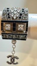 Load image into Gallery viewer, Rare Chanel 15K Limited Edition Runway Look #97 Crystal Statement Bracelet w Box