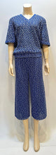 Load image into Gallery viewer, Chanel Contemporary Style Blue Blouse and Pants Set FR 36/38