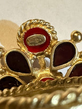Load image into Gallery viewer, Editing Chanel 14A Ring with Red Stones Size 6 1/4