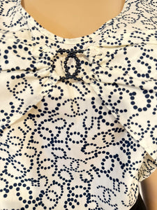 NWT Chanel 06P CC Logos Blouse FR 40 US 4/6
