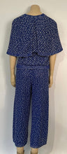 Load image into Gallery viewer, Chanel Contemporary Style Blue Blouse and Pants Set FR 36/38