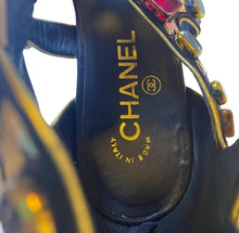 Load image into Gallery viewer, Rare Chanel 11A Paris-Byzance Gladiator Multicolor Stone Sandals EU 39