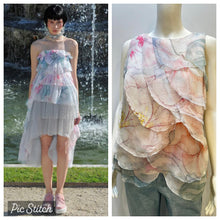 Load image into Gallery viewer, NWT Chanel 13C Runway Lightweight Layered Silk Blouse FR 40 US 6