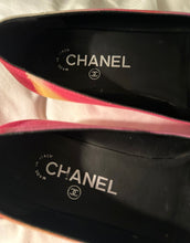 Load image into Gallery viewer, Chanel 15P 2015 Spring Water Color Flats EU 38C US 8.5 Wide