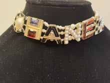 Load image into Gallery viewer, Exquisite New Unworn Chanel 19A 2019 Fall Paris-Egypt Métiers D’ Art Runway CHANEL Letters Pearl Necklace