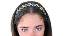 Load image into Gallery viewer, Chanel 08C 2008 Cruise Denim Chain Link Headband Hair Accessory, Necklace, Bracelet