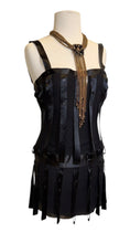 Load image into Gallery viewer, Rare Chanel 11P Runway CC Gripoix Gold Metal Extra Long Chains Necklace