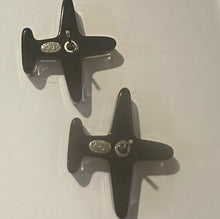 Load image into Gallery viewer, Chanel Airlines 16S 2016 Airplane Stud Pierced Earrings