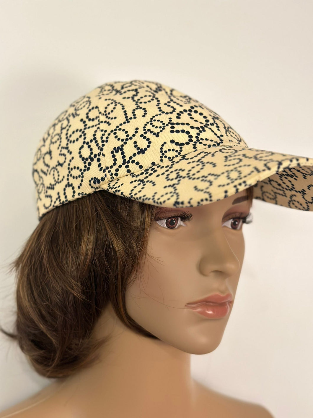 Chanel 06P CC Logos Baseball Cap Hat Medium