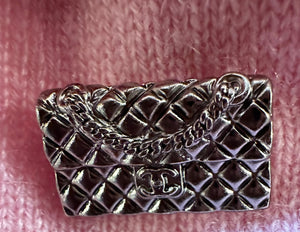 Chanel 09P Barbie Pink Cashmere Top Blouse FR 38 US 4/6