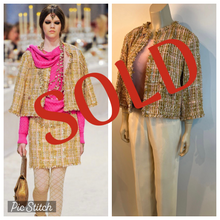 Load image into Gallery viewer, Chanel 12A 2012 Fall Pre Fall Paris Bombay Pink Multicolor Metallic Tweed Jacket FR 40 US 4/6