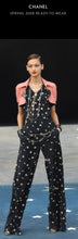 Load image into Gallery viewer, Rare Chanel 08P 2008 Spring Runway Stars Moon Gold Crystals Belt/Necklace