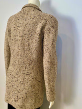 Load image into Gallery viewer, Chanel vintage 99A, 1999 Fall Brown Tweed Long Jacket subtle sparkle FR 40 US 6/8