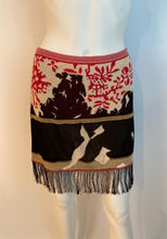 Load image into Gallery viewer, Rare Vintage Chanel 03A, 2003 Fall Fringe Tassels Floral Skirt FR 38