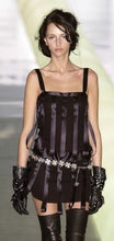 Load image into Gallery viewer, Vintage Chanel 03A, 2003 Fall Snap Collection Black Mini Dress Top Tunic FR 38 US 2/4