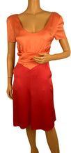 Load image into Gallery viewer, Chanel Vintage 01A 2001 Fall Peach/Pink Silk Dress FR 40 US 6/8