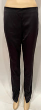 Load image into Gallery viewer, Chanel 07P 2007 Spring Black Silk Satin Pants FR 38 US 4/6