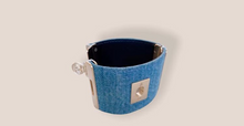 Load image into Gallery viewer, Chanel 17P 2017 Spring Denim Cuff Bracelet