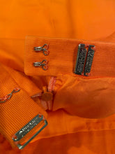 Load image into Gallery viewer, 1990’s Chanel Boutique Vintage Orange Mini Skirt Suit Set US 2/4
