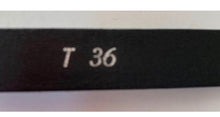 Load image into Gallery viewer, Chanel 2006 Fall 06A skinny Black Patent Leather waist Crystal Buckle Belt SZ 36