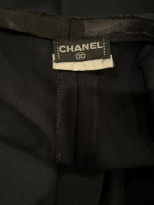 Chanel Black Trouser Pants US 4