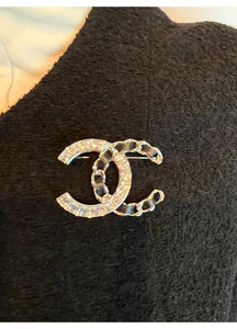 chanel key brooch