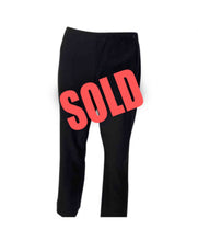 Load image into Gallery viewer, Vintage Chanel 01P, 2001 Spring Black Straight Leg Pants Trousers FR 40