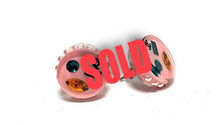 Load image into Gallery viewer, Chanel 2016 Wink Smile Emoji Pink Multicolor Earrings