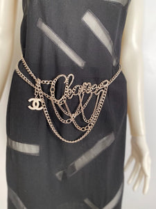 Vintage Chanel Boutique 98P, 1998 Spring Black Dress with Sheer Rectangles FR 34-38 US 2/4/6