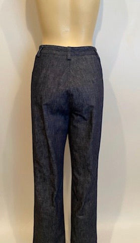 Chanel 00a and Karl Lagerfeld t 2000 Fall runway weed black trousers RTW For  Sale at 1stDibs