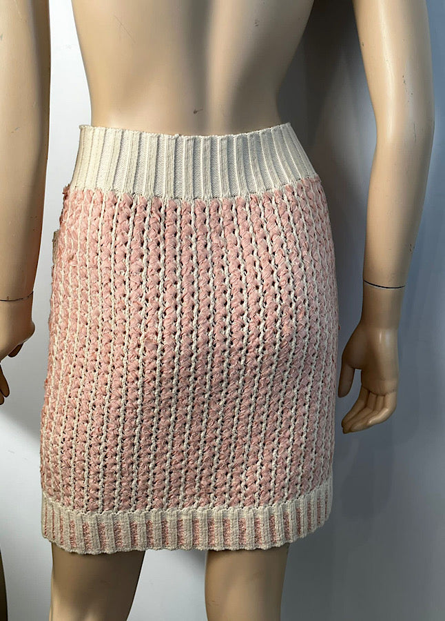CHANEL 20P CC Cardigan Skirt Set sz.36/38