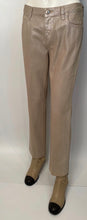 Load image into Gallery viewer, Chanel 09P, 2009 Spring Light Gold Straight Leg Jeans Pants FR 38 US 6/8