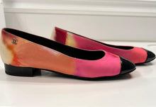 Load image into Gallery viewer, Chanel 15P 2015 Spring Water Color Flats EU 38C US 8.5 Wide