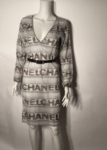 Load image into Gallery viewer, Vintage Chanel 05P, 2005 Spring Cotton Tunic Swim Cover Up Logo Dress FR 38 US 4/6