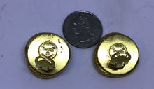 Load image into Gallery viewer, 1980 Rare Chanel Vintage Pearl Gold Metal Crystal Clip On Earrings