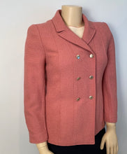 Load image into Gallery viewer, Vintage Chanel 98P, 1998 Spring Mauve Dusty Pink jacket blazer US 10/12
