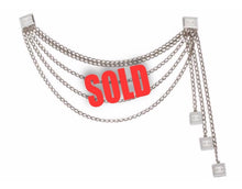 Load image into Gallery viewer, Chanel Vintage 03C Multi Strand Silver Mirror Metal Belt Clip Necklace Accessory