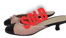 Load image into Gallery viewer, Vintage Chanel 04C 2004 Cruise Resort Ballet Ballerina Mule Kitten Heel Slides EU 37 US 6/6.5