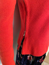 Load image into Gallery viewer, Chanel Identification 00A 2000 Fall Autumn Rust turtleneck Cashmere Sweater Top FR 40 US 4