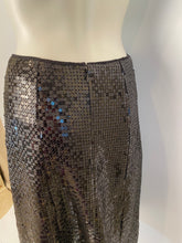 Load image into Gallery viewer, Chanel 02A 2002 Fall black sequin skirt FR 38 US 4