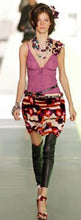 Load image into Gallery viewer, Chanel 03P, 2003 Spring extra long black buttons wrap around belt sz 80/32